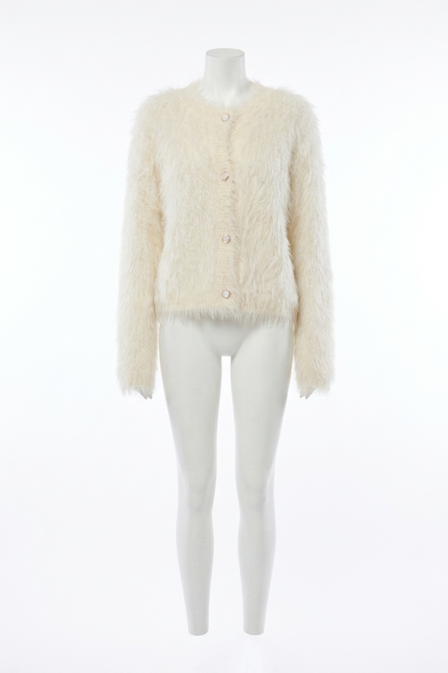 NEW MOLLY BRACKEN ladies knitted cardigan in off white
